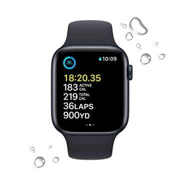 Apple Watch SE (2nd Gen) - GPS Smartwatch with Health Tracking Features.