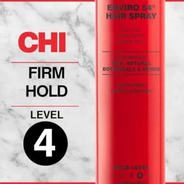 CHI Enviro 54 Hairspray, Firm Hold, Lightweight Spray to Finish & Secure Hairstyles, Sulfate & Paraben-Free, 2.6 Oz