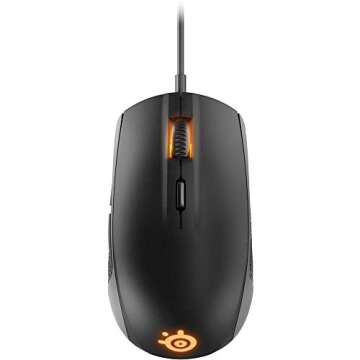 SteelSeries Rival 100, Optical Gaming Mouse - Black