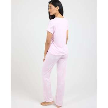 Short Sleeve Pajamas Set for Women | Comfy & Stylish