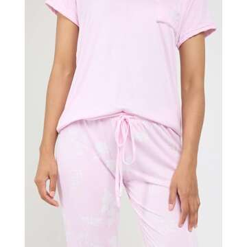 Short Sleeve Pajamas Set for Women | Comfy & Stylish