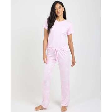 Short Sleeve Pajamas Set for Women | Comfy & Stylish