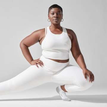 Feetures Elite Max Cushion No Show Tab Ankle Socks - Sport Sock with Targeted Compression - New White, M (1 Pair)