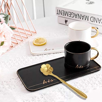 Stainless Steel Flower Coffee Spoon Set - 12 Unique Spoons