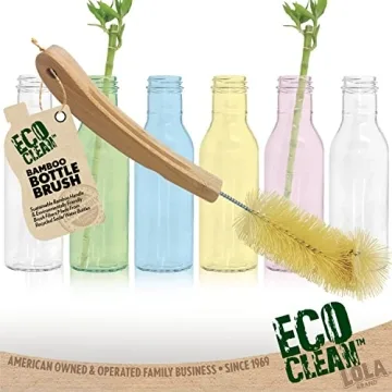 Lola Bamboo Bottle Brush - Eco-Friendly Ergonomic Tool