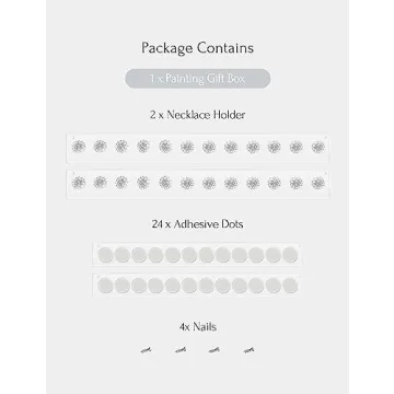 Heesch Necklace Holder for Organized Jewelry Storage