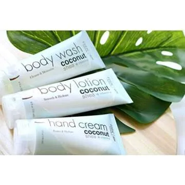 EDEN BodyWorks Coconut Shea Body Wash | 8 oz | Gently Cleanse, Heal & Moisturize Skin - Fresh Scent