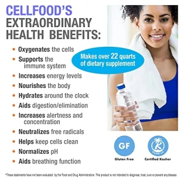 Cellfood Oxygen Boost Liquid Supplement for Energy and Hydration