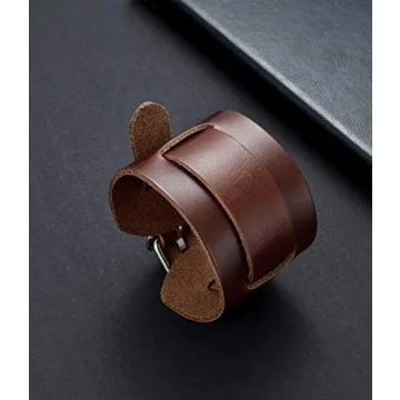 Tornito 3Pcs Adjustable Leather Bracelets for Men & Women