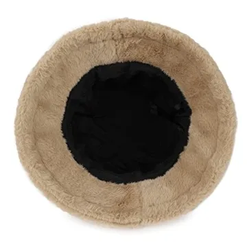 Stylish Umeepar Faux Fur Bucket Hat for Winter Warmth