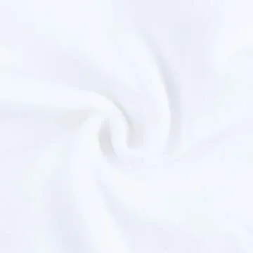 Duoyeree Baby Hat Newborn Hat Adorable Cotton Bear Ear Beanie Cap for Infant Girl Boy 0-6 Months, White