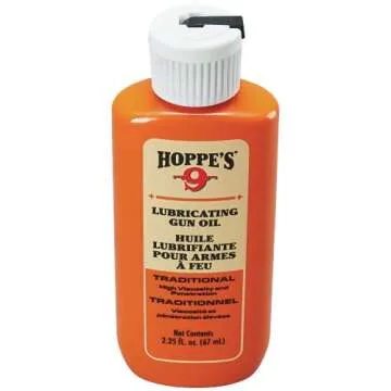 HOPPE'S No. 9 Lubricating Oil for Firearm Maintenance, 2.25 oz.