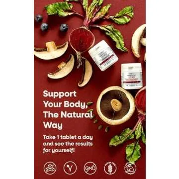 VEGETOLOGY Vitamin B12 Supplements – Vegan B12 Vitamins for Energy Support – VIT B12 Vitamin Supplements for All Ages – Vitamin B12 1000 Mcg (60 Tabs)