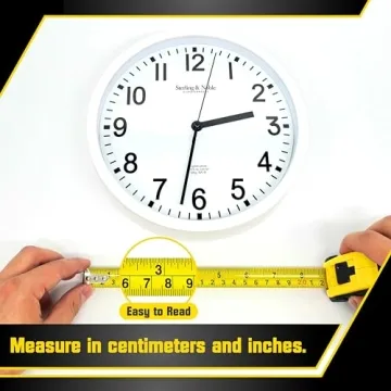 Compact Bullseye Tape Measure 12 Foot 3-Pack