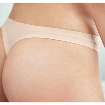 Bolivelan Womens Seamless Thongs - Ultimate Comfort Underwear