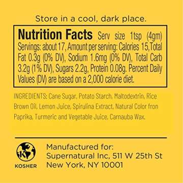 Rainbow Girl Pow Sprinkles | Vegan & Natural Treats | 2.5oz