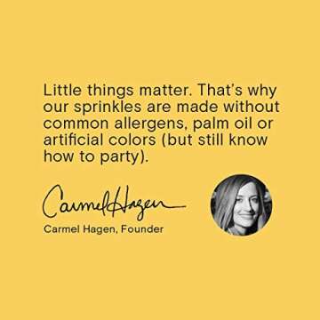 Rainbow Girl Pow Sprinkles | Vegan & Natural Treats | 2.5oz