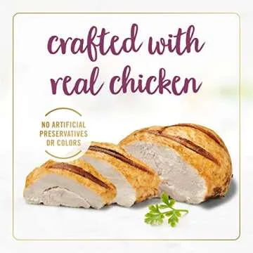 Purina Fancy Feast Grilled Wet Cat Food Chicken Feast in Wet Cat Food Gravy - (Pack of 24) 3 oz. Cans