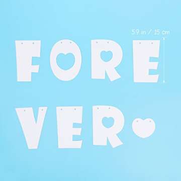 UNOMOR Wedding Banner for Engagement & Valentine Decor