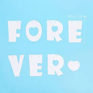 UNOMOR Wedding Banner for Engagement & Valentine Decor