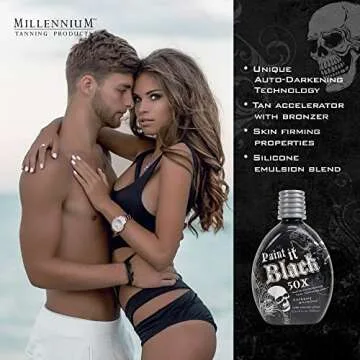 Millennium PAINT IT BLACK 50X Bronzer - Instant Dark Tan