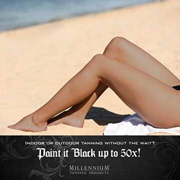 Millennium PAINT IT BLACK 50X Bronzer - Instant Dark Tan