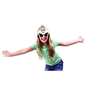 Sun-Staches Disney Frozen Official Olaf Sunglasses, Costume Accessory Mask, UV400, One Size Fits Most