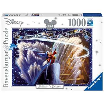 Ravensburger 19675 Disney Fantasia Collector's Edition 1000 Piece Puzzle for Adults, Every Piece is ...
