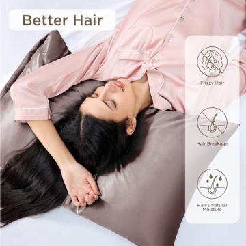 Luxury Satin Pillowcases for Hair & Skin - Dusty Rose