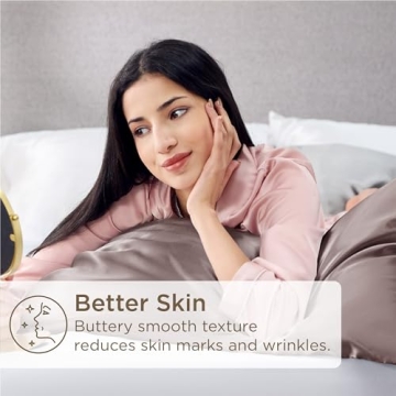 Luxury Satin Pillowcases for Hair & Skin - Dusty Rose