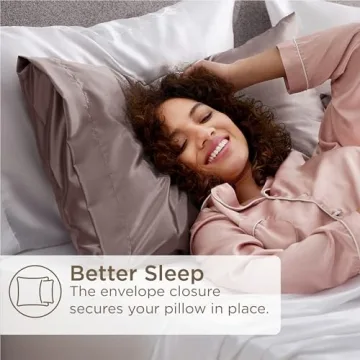 Luxury Satin Pillowcases for Hair & Skin - Dusty Rose