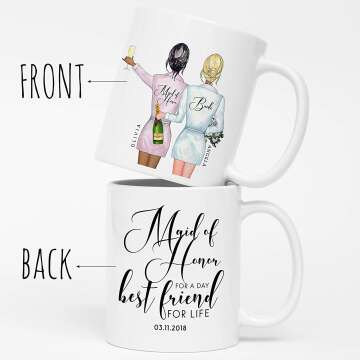 Personalized Bridesmaid Gift Set for Unique Ceremonies