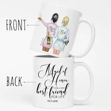 Personalized Bridesmaid Gift Set for Unique Ceremonies