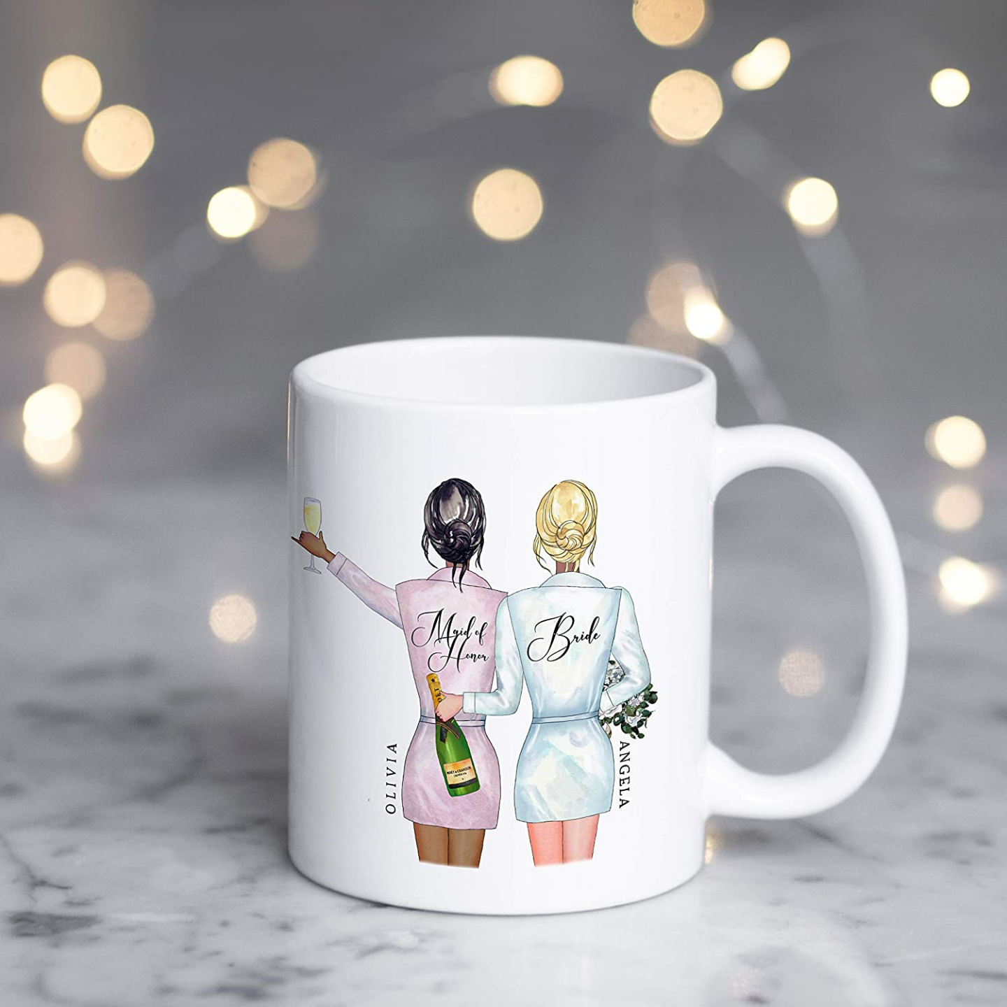 Personalized Bridesmaid Gift Set for Unique Ceremonies