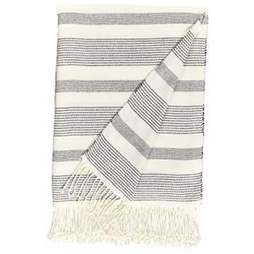 Stone & Beam Striped Throw Blanket - Soft & Stylish Decor