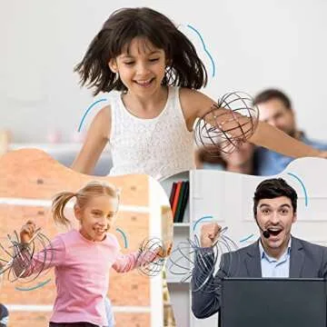 PILPOC Flow Ring Infinity Spinner - Durable Kinetic Fun