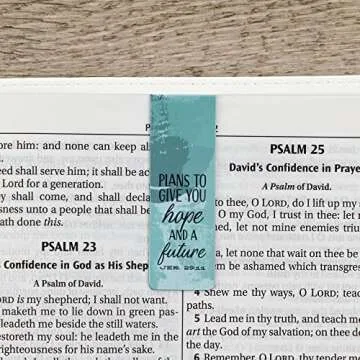 Inspirational Christian Magnetic Bookmarks Set of 6