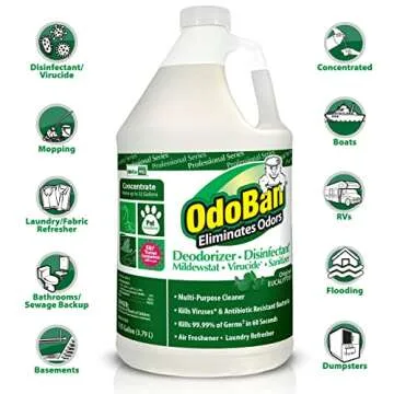 OdoBan Professional Disinfectant + Odor Eliminator 2-Pack