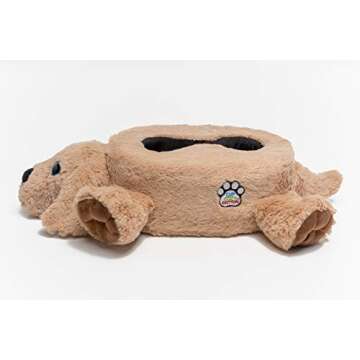 Cup Cozy Critters Dog Brown-The Cuddly Cute Cup Holder-Perfect for Drinks, Snacks and More!