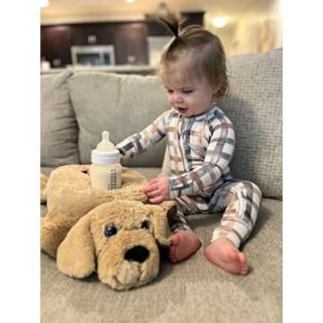 Cup Cozy Critters Dog Brown-The Cuddly Cute Cup Holder-Perfect for Drinks, Snacks and More!