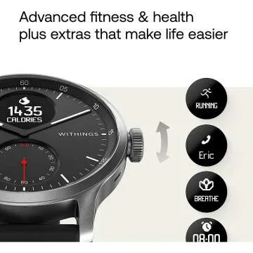 Withings ScanWatch: Smartwatch with Heart Monitor & GPS
