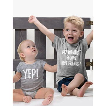 Cute Sibling Matching Shirts for Kids - Tstars Bestfriends Set
