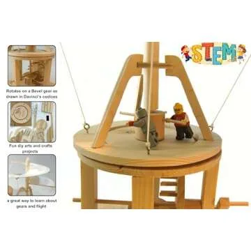 Pathfinders STEM Kit - Da Vinci Helicopter Model