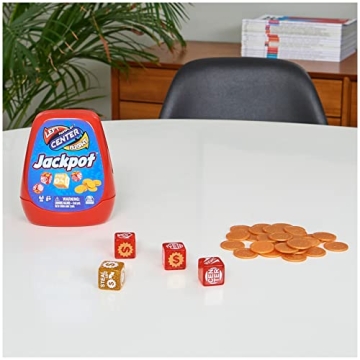 Spin Master LCR Jackpot Dice Game for Family Fun