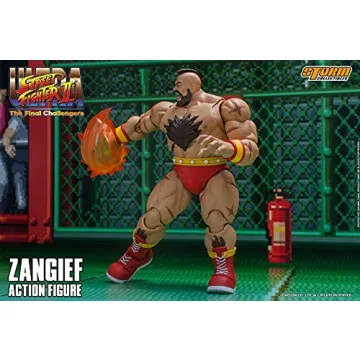 Storm Collectibles - Ultimate Street Fighter II: The Final Challenger - Zangief, Action Figure, STM87180 Red