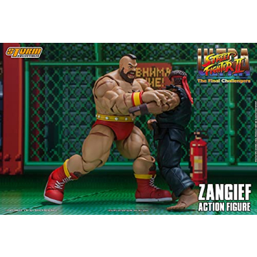 Storm Collectibles - Ultimate Street Fighter II: The Final Challenger - Zangief, Action Figure, STM87180 Red