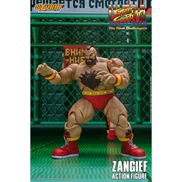 Storm Collectibles - Ultimate Street Fighter II: The Final Challenger - Zangief, Action Figure, STM87180 Red