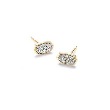 Kendra Scott Gold Diamond Marisa Stud Earrings for Her