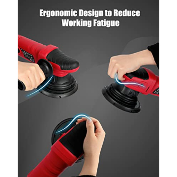 AVID POWER 6-Inch Dual Action Polisher for Car Detailing