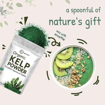 Organic Kelp Powder 2lbs for Thyroid Health & More